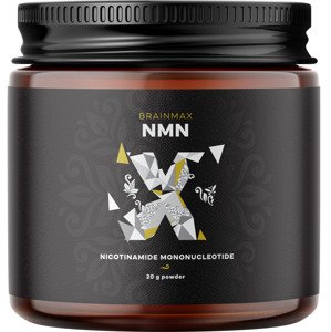 BrainMax eNeMeN, nikotinamid mononukleotid, podpora NAD+ Hmotnost: 20 g Dlouhověkost, zpomalení stárnutí, vyšší hladina NAD+, laboratorní testy 99,8%