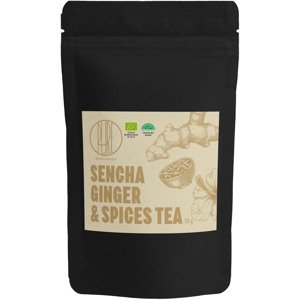 BrainMax Pure Sencha Ginger & Spices, Sencha se zázvorem a kořením, BIO, 50 g Objem: 50 g *CZ-BIO-001 certifikát / zelený čaj se zázvorem a směsi koření