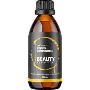 BrainMax Lipozomální komplex pro krásnou pleť, CERAMOSIDES™, 250 ml BrainMax Liposomal Beauty - Patentovaný komplex ceramidů pro pevnější pokožku a pleť, 25 dávek, doplněk stravy