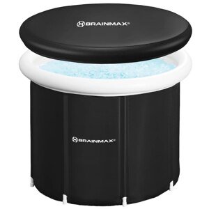 BrainMax Ice Tub, nafukovací káď na otužování, 320 l Sud na otužování ke zlepšení fyzického i duševního zdraví
