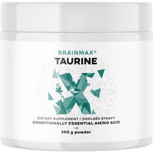 BrainMax Taurine Powder, Taurin v prášku, 300 g doplněk stravy