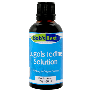 Bob's Best Lugol's Iodine Solution 3%, jód, 50 ml Doplněk stravy
