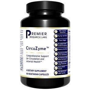 PRL CircuZyme, zdraví srdce, 60 rostlinných kapslí, 20 dávek Doplněk stravy