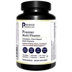 PRL Premier Multi-Vitamin, multivitamín, 120 rostlinných kapslí, 30 dávek Doplněk stravy