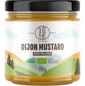 BrainMax Pure Dijon Mustard, Dijonská hořcice, BIO, 250 g *CZ-BIO-001 certifikát