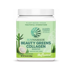 Sunwarrior Beauty Greens Collagen Booster, (podpora tvorby kolagenu) natural, 300 g Doplněk stravy