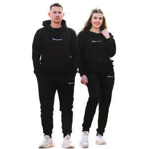 BrainMax tepláky z BIO bavlny, unisex, černá Velikost: S Tepláky z organické bavlny s certifikací GOTS ORGANIC pro muže i ženy