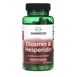 Swanson Diosmin & Hesperidin, zdraví cév, 60 kapslí Doplněk stravy