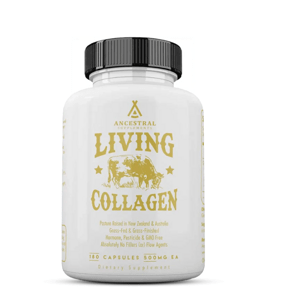 Ancestral Supplements Ancestral Supplements, Grass-fed Beef Collagen, hovězí Grass-fed kolagen, 180 kapslí, 30 dávek Doplněk stravy