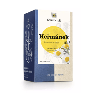 Sonnentor - Heřmánek porcovaný BIO, 18 ks *CZ-BIO-002 certifikát
