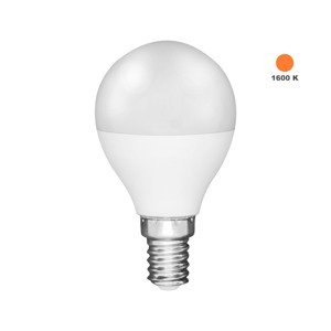 Žárovka BrainLight Amber Bulb, E14, 3 W, 1600 K Žárovka s teplým světlem pro podporu tvorby melatoninu