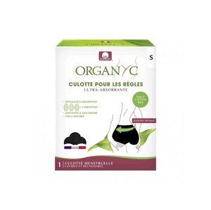 Organyc Menstruační kalhotky, černé Velikost: L