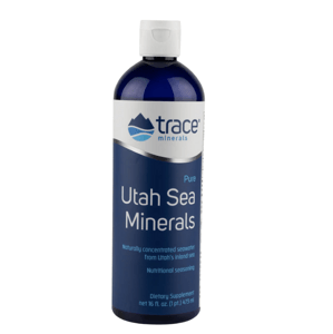 Trace Minerals Utah Sea Minerals, přírodní koncentrát elektrolytů, 296 ml Doplněk stravy