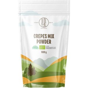 BrainMax Pure Crepes Mix, Směs na palačinky, BIO, 1000 g *CZ-BIO-001 certifikát / Sypká směs pro výrobu palačinek, lívanců a vaflí
