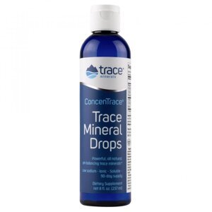 ConcenTrace® Trace Minerals Drops, iontové minerály, 237 ml Doplněk stravy