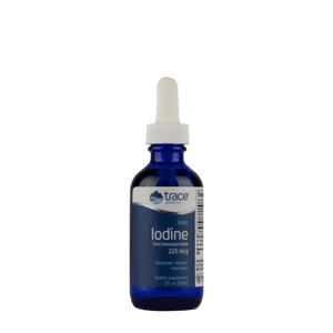 Trace Minerals Ionic Iodine, Ionizovaný jód, 225 mcg, 59 ml Doplněk stravy