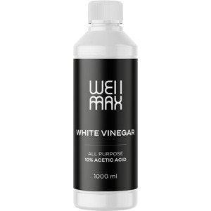 BrainMax Pure WellMax Bílý ocet 10%, 1L Univerzální ekologický čistící prostředek pro celou domácnost