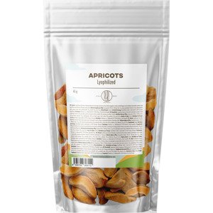 BrainMax Pure Lyophilized Apricots, Lyofilizované meruňky, 45 g Mrazem sušené meruňky