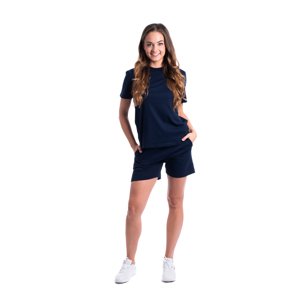 BrainMax unisex modré kraťasy, BIO bavlna Velikost: XL Kraťasy z organické bavlny pro muže i ženy
