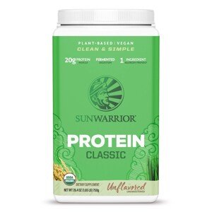 Sunwarrior Classic Protein, neochucený, 750 g Doplněk stravy