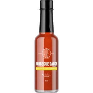 BrainMax Pure Barbecue sauce, Pineapple & Cranberries (barbecue omáčka, ananas a brusinky), 200 ml Jemně pálivá barbecue omáčka s ananasem a brusinkami