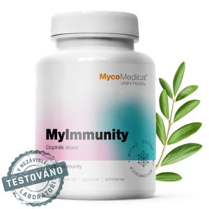 MycoMedica - MyImmunity, podpora imunity, 90 rostlinných kapslí Doplněk stravy