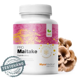 MycoMedica - Maitake PRO, 90 rostlinných kapslí Doplněk stravy