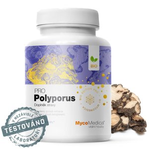 MycoMedica - Polyporus PRO, 90 rostlinných kapslí Doplněk stravy