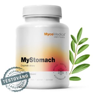 MycoMedica - MyStomach, podpora trávení, 90 rostlinných kapslí Doplněk stravy