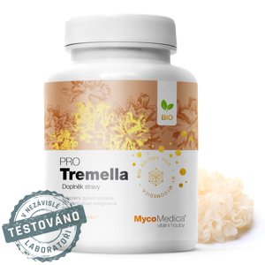MycoMedica - Tremella PRO, 90 rostlinných kapslí Doplněk stravy
