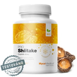 MycoMedica - Shiitake PRO, 90 rostlinných kapslí Doplněk stravy