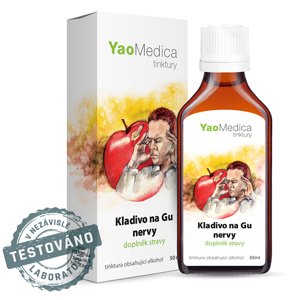 YaoMedica - Kladivo na Gu nervy, tinktura z čínských bylinek, 50 ml Doplněk stravy
