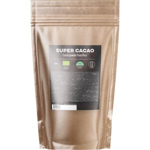 BrainMax Pure Super kakao z Peru, BIO Hmotnost: 1000 g Nealkalizované BIO kakao z Peru