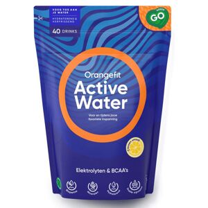 Orangefit Active Water, elektrolyty a BCAA, citrón, 300 g Doplněk stravy