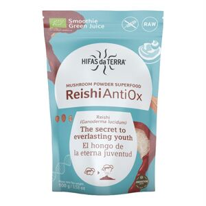 Hifas da Terra ReishiAntiOx, BIO, 100 g Doplněk stravy