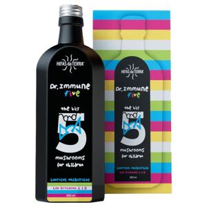 Hifas da Terra Dr. Immune Five for Children, sirup z adaptogenních hub, 250 ml Doplněk stravy