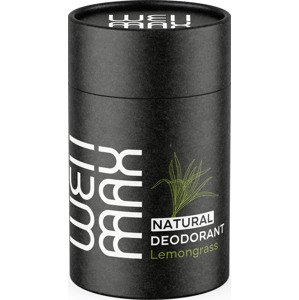 WellMax Natural deodorant, přírodní deodorant, 50 ml Vůně: Lemongrass Přírodní deodorant s extrakty z bylin, bez obsahu alkoholu a sody