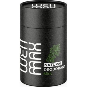 WellMax Natural deodorant, přírodní deodorant, 50 ml Vůně: Mint Přírodní deodorant s extrakty z bylin, bez obsahu alkoholu a sody