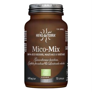 Hifas da Terra Mico-Mix (Reishi, Maitake, Shiitake), BIO, 70 kapslí Doplněk stravy