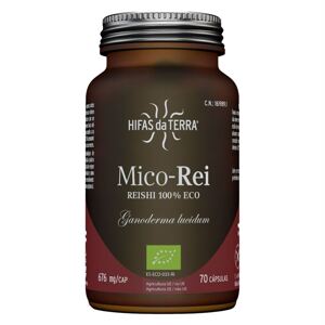 Hifas da Terra Mico-Rei, reishi, BIO, 70 kapslí Doplněk stravy