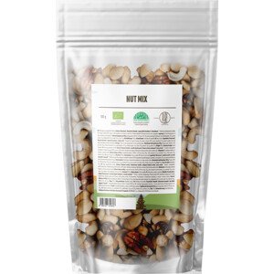 BrainMax Pure Nut Mix, BIO, 100 g Směs BIO pekanových, kešu a lískových ořechů s mandlemi, *CZ-BIO-001 certifikát