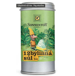 Sonnentor - 12bylinná sůl, BIO, 75 g *CZ-BIO-002 certifikát