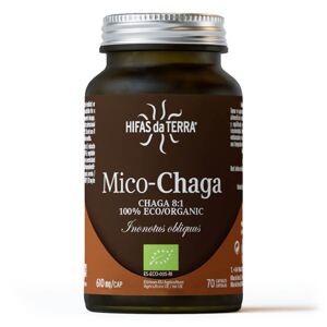 Hifas da Terra Mico-Chaga, podpora imunity, BIO, 70 kapslí Doplněk stravy