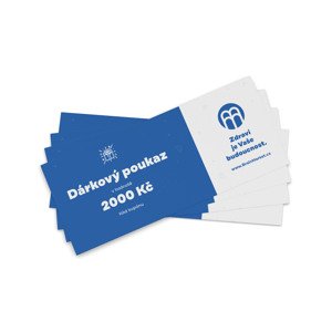 BrainMax Dárková tištěná poukázka 2000 Kč