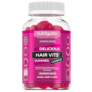 Nutrigums Hair Vitamin Complex, podpora vlasů, 60 želé bonbónů Doplněk stravy