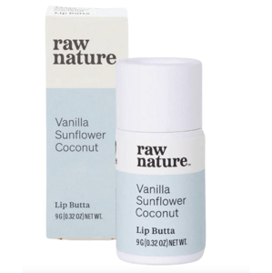 Raw Nature Raw Nature, Natural Lip Balm, Přírodní balzám na rty, Vanilka, 9 g