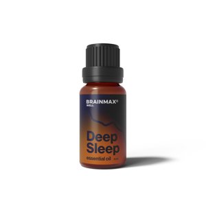 WellMax Deep Sleep Essential Oil, 100% přírodní esenciální olej, 10 ml Levandule a litsea cubeba pro klidný spánek a hlubokou relaxaci