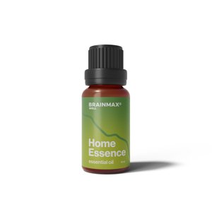 WellMax Home Essence Essential Oil, 100% přírodní esenciální olej, 10 ml Pačuli, pomeranč a geránium pro útulnou atmosféru domova