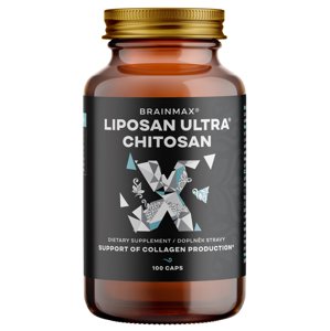 BrainMax Liposan Ultra®, Chitosan Beauty Essentials, 100 kapslí Patentovaný doplněk pro podporu pleti, vlasů a nehtů, doplněk stravy