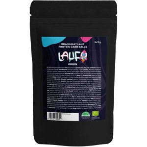 BrainMax Pure BrainMax Lauf Protein Carb Balls, Proteinové-sacharidové kuličky, BIO, 8 ks Kuličky z BIO syrovátkového a BIO mléčného proteinu obohaceny o bezlepkové ovesné vločky